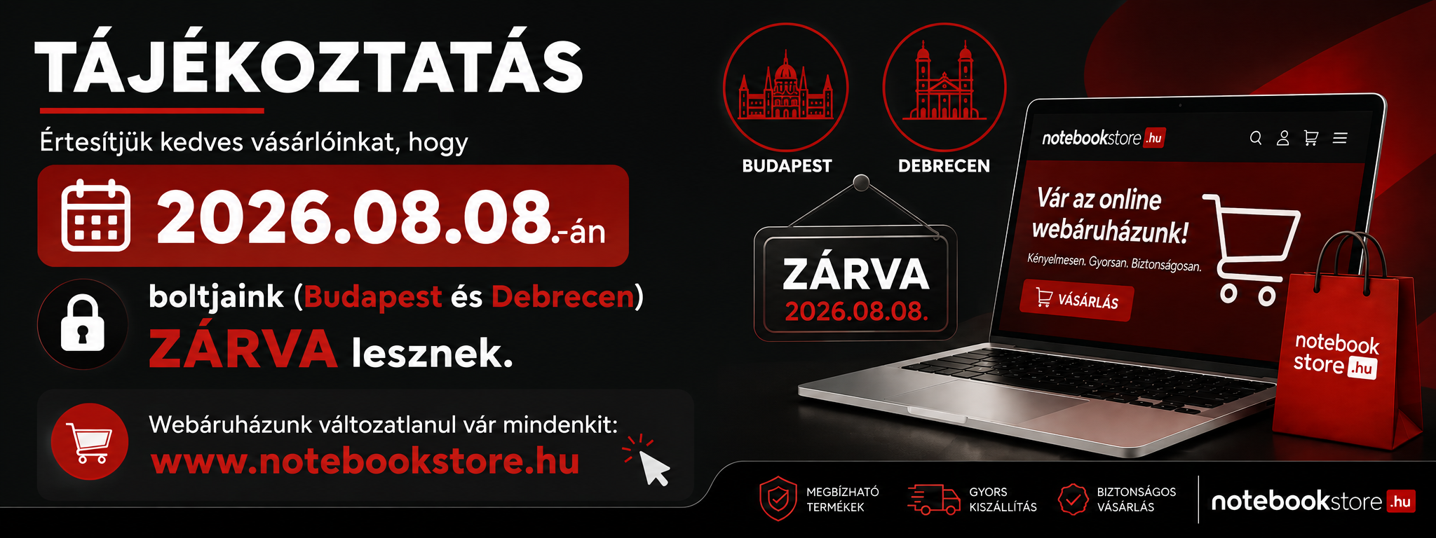 Boltjaink zárva