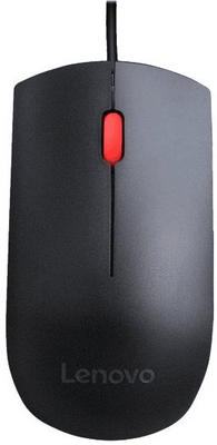 Lenovo Essential USB Mouse Vezetékes egér (4Y50R20863) - Fekete színben
