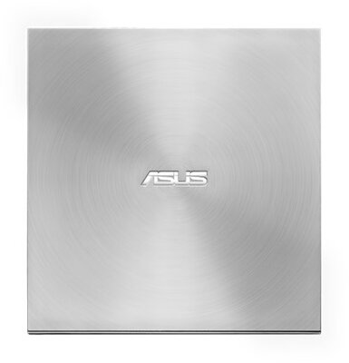 ASUS ZenDrive U7M (SDRW-08U7M-U/SIL/G/AS) - Ultravékony, hordozható 8-szoros külső DVD-író M-DISC támogatással, Ezüst