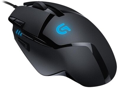 Logitech G402 Hyperion Fury Vezetékes Gamer egér (910-004067) - Fekete színben