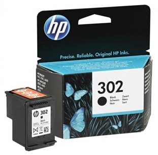 HP 302 Fekete tintapatron (F6U66AE)