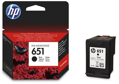 HP 651 Fekete tintapatron (C2P10AE)
