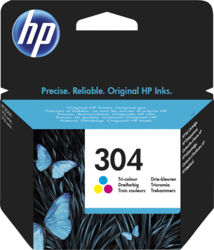 HP 304 Háromszínű tintapatron (N9K05AE)