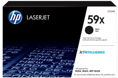 HP 59X Fekete nagykapacitású toner (CF259X)