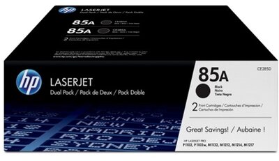 HP 85A Duo-pack fekete toner (CE285AD)