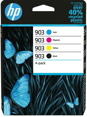 HP 903 Fekete + Háromszínű tintapatron (6ZC73AE)