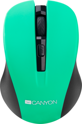 Canyon MW-1 vezeték nélküli egér (CNE-CMSW1GR) - Zöld színben
