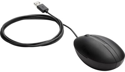 HP Wired Desktop 320M Vezetékes egér (9VA80AA) - Fekete színben