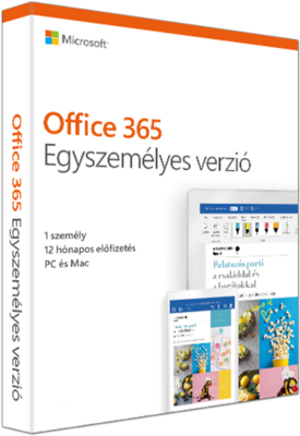 Microsoft 365 Egyszemélyes verzió (QQ2-01426) - 1 éves előfizetés