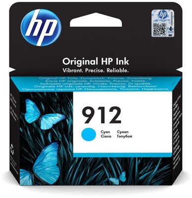 HP 912 Cyan (Ciánkék) tintapatron (3YL77AE)