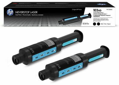 HP 103A Fekete duopack toner - Neverstop újratöltő KIT (W1103A)