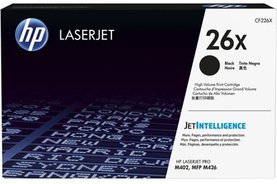 HP 26X Black (Fekete) nagykapacitású toner (CF226X)