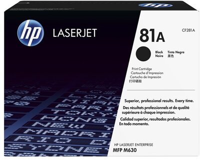 HP 81A Black (Fekete) toner (CF281A)