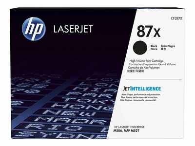 HP 87X Black (Fekete) nagykapacitású toner (CF287X)