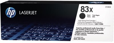 HP 83X Black (Fekete) Nagykapacitású toner (CF283X)