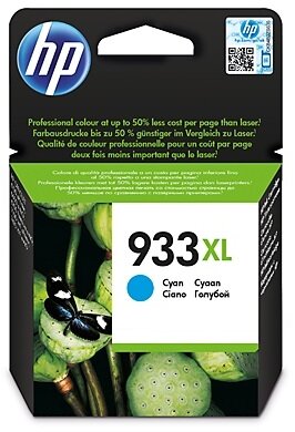 HP 933XL Cyan (Ciánkék) nagykapacitású tintapatron (CN054AE)
