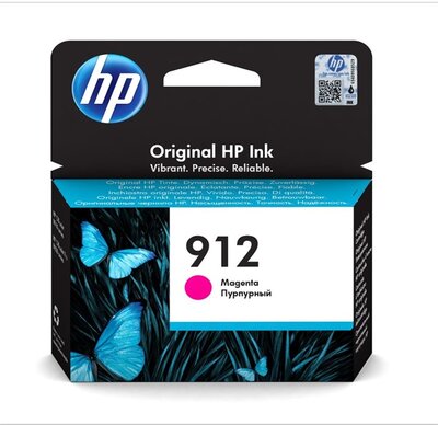 HP 912 Magenta (Bíbor) tintapatron (3YL78AE)