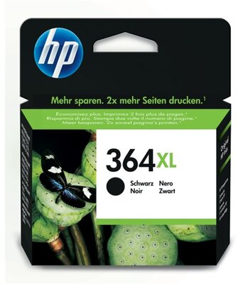 HP 364XL Black (Fekete) nagykapacitású tintapatron (CN684EE)