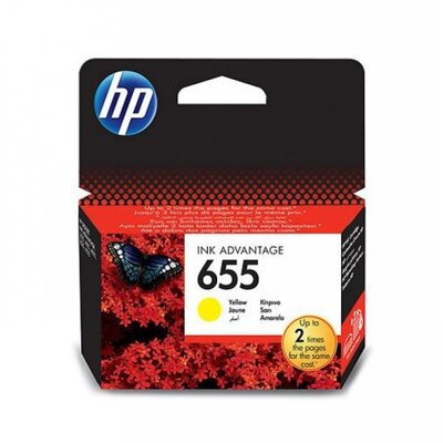 HP 655 Yellow (Sárga) tintapatron (CZ112AE)