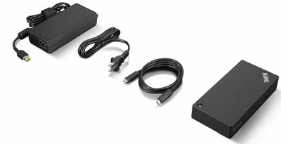 Lenovo ThinkPad Universal USB-C Smart Dock Dokkoló 135W AC Adapterrel (40B20135EU)