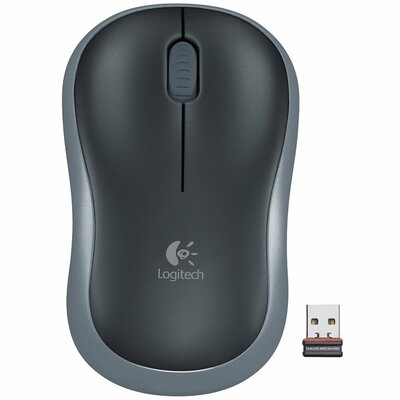 Logitech Signature M185 Vezeték nélküli egér (910-002238) - Szürke színben
