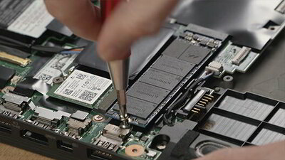 Háttértár bővítés: Második 256GB kapacitású NVMe SSD meghajtó a gyári meghajtó mellé