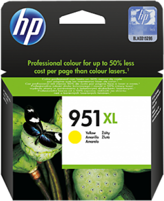 HP 951XL Yellow (Sárga) nagykapacitású tintapatron (CN048AE)