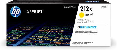 HP 212X Yellow (Sárga) Nagykapacitású toner (W2122X)