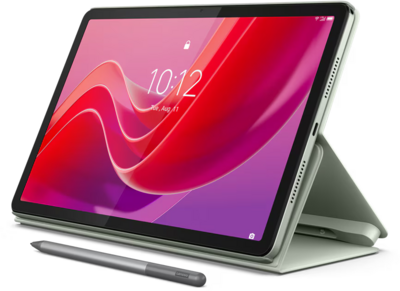 Lenovo Tab M11 Tablet (ZADA0298GR) - 11" WUXGA + Tab Pen, MediaTek Helio G88, 8GB/128GB, WiFi, Android Tablet - Halványzöld (TB330FU) Magyar szoftver! Tokkal és Érintőceruzával