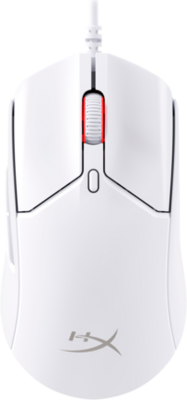 HP HyperX Puslefire Haste 2 vezetékes gaming egér (6N0A8AA) - Fehér színben