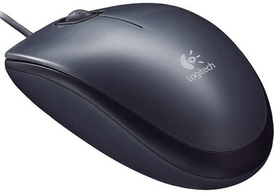 Logitech M90 vezetékesegér (910-001793) Szürke színben