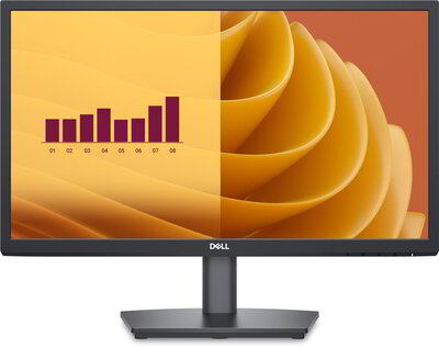 Dell E2225HS Monitor (210-BNJT) - 21.4" FullHD (1920×1080), VA 75Hz 16:9 3000:1, 250cd, 5ms, VGA, HDMI, DisplayPort, 3 év garancia, Fekete színben