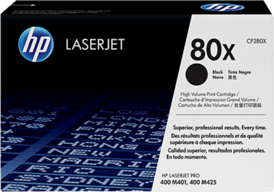 HP 80X Black (Fekete) toner (CF280X)