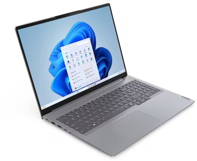 Lenovo ThinkBook 16 G7 Notebook (21MW001MHV) - 16.0" WUXGA, AMD Ryzen 7-7735HS, 16GB RAM, 512GB SSD, Magyar billentyűzet, Operációs rendszer nélkül, 3 év garancia, Szürke színben