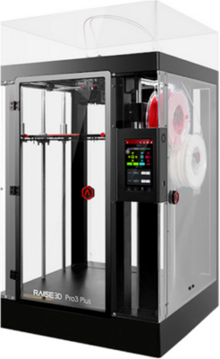 Raise3D Pro3 Plus 3D Nyomtató Dupla-Extruderrel
