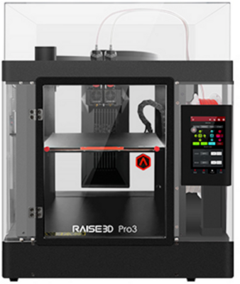 Raise3D Pro3 3D Nyomtató Dupla-Extruderrel