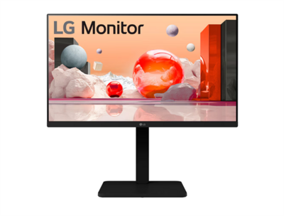 LG 24BA550-B Monitor (24BA550-B.AEUQ) - 23.8" FullHD (1920x1080), IPS, 16:9, 250cd/m2, 5ms, VGA, HDMI, DisplayPort, 3xUSB, Hangszóró, 3 év garancia, Fekete színben