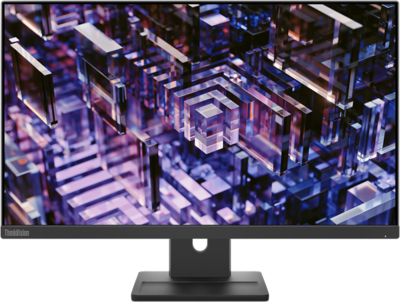Lenovo ThinkVision E24Q-30 Monitor (63ECGAT2UK) - 23.8" WQHD (2560x1440), WLED, 16:09, 1300:1, 300cd/m2, 6ms, HDMI, DisplayPort, 3 év garancia, Fekete színben