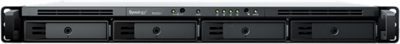Synology RackStation RS422+ Hálózati adattároló 1U Rack (RS422+) - AMD Ryzen R1600, 2GB RAM, Háttértár nélkül (Max 4x)