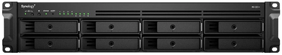 Synology RackStation RS1221+ NAS hálózati adattároló (RS1221+) - AMD Ryzen V1500B, 4GB RAM, Háttértár nélkül (Max 8x)