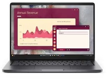 Dell Pro 14 Notebook (BTO109_PC14250_EMEA) - 14.0" WUXGA, Intel Core Ultra 7-265U, 16GB RAM, 512GB SSD, Magyar billentyűzet, Windows 11 Professional, 3 év garancia, Platinaezüst színben