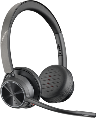 HP Poly Voyager 4320 USB-C headset Microsoft Teams-tanúsítvánnyal + BT700 hardverkulcs (77Z30AA)