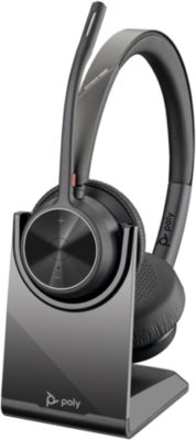 HP Poly Voyager 4320 USB-C headset + BT700 hardverkulcs + töltőállvány (77Z31AA)