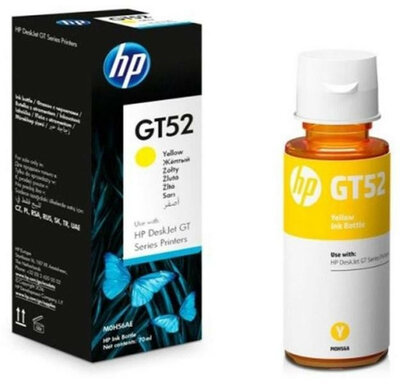 HP GT52 Sárga (Yellow) utántöltő tinta (M0H56AE)