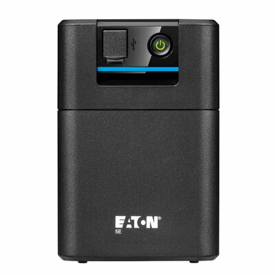 Eaton 5E Gen2 UPS USB DIN (5E900UD) - 900 VA, 480 W, Input: Schuko, Outputs: (2) DIN, Tower