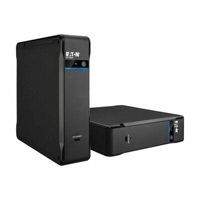 Eaton 3P ELLIPSE 1300 USB DIN (3P1300UD) - 1300 VA, 840 W, Input: C14, Outputs: (4) Schuko, (4) Schuko surge only, USB charge, Tower