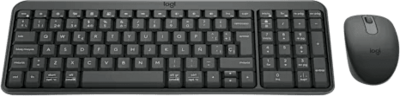 Logitech MK250 Vezeték nélküli billentyűzet és egér magyar kiosztás (920-013525) - Fekete színben