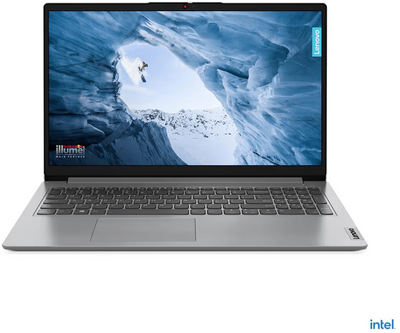 Lenovo IdeaPad 1 Notebook (82QD00HXHV) - 15.6" FullHD, Intel Core i5-1235U, 16GB RAM, 512GB SSD, Magyar billentyűzet, Windows 11 Home, 3 év garancia, Szürke színben