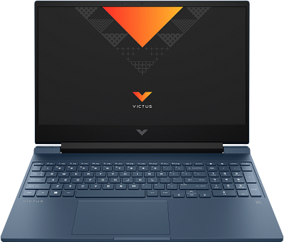 HP Victus 15-fa2006nh Gamer Notebook (B98MSEA) - 15.6" FullHD, Intel Core i5-13500H, 16GB RAM, 512GB SSD, nVidia GeForce RTX 4050 6GB, Magyar billentyűzet, Operációs rendszer nélkül, 3 év garancia, Kék színben