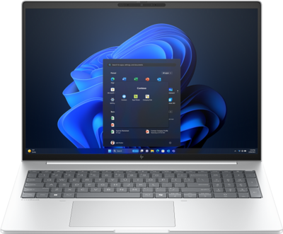 HP EliteBook 8 G1i 16 Notebook (AD4R0ET) - 16.0" WUXGA, Intel Core Ultra 5-225U, 16GB RAM, 512GB SSD, Magyar billentyűzet, Windows 11 Professional, 3 év garancia, Ezüst színben